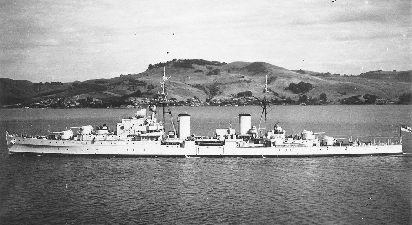 HMS Bellona 1942