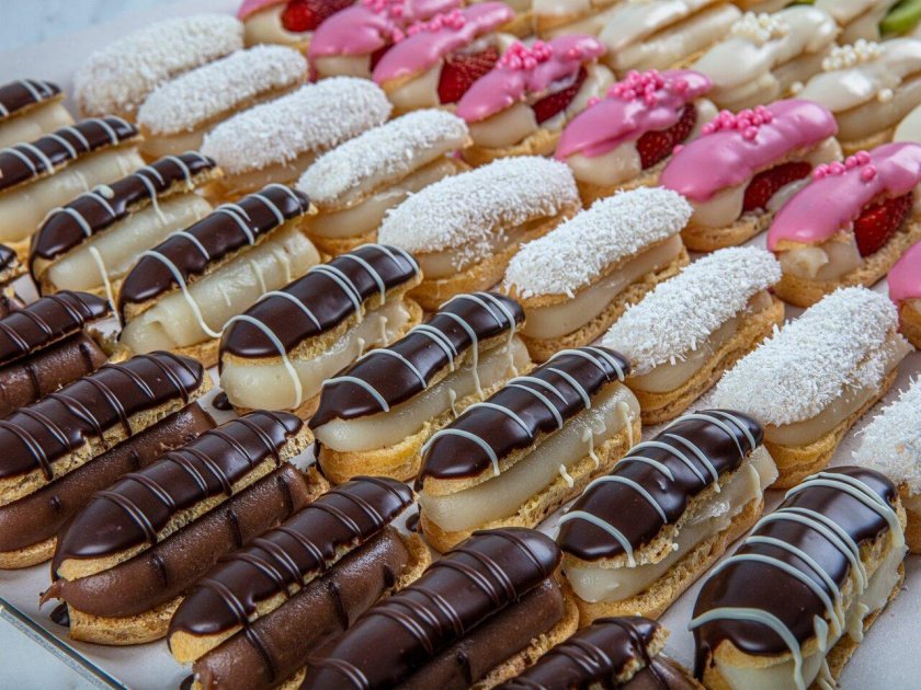 Эклер французские Десерты