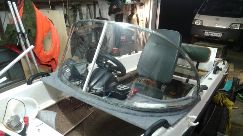 Кайман 300 стеклопластиковая лодка Дистанционное управление