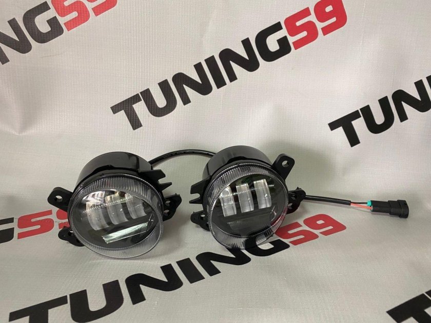 X204 Mercedes противотуманки светодиодные