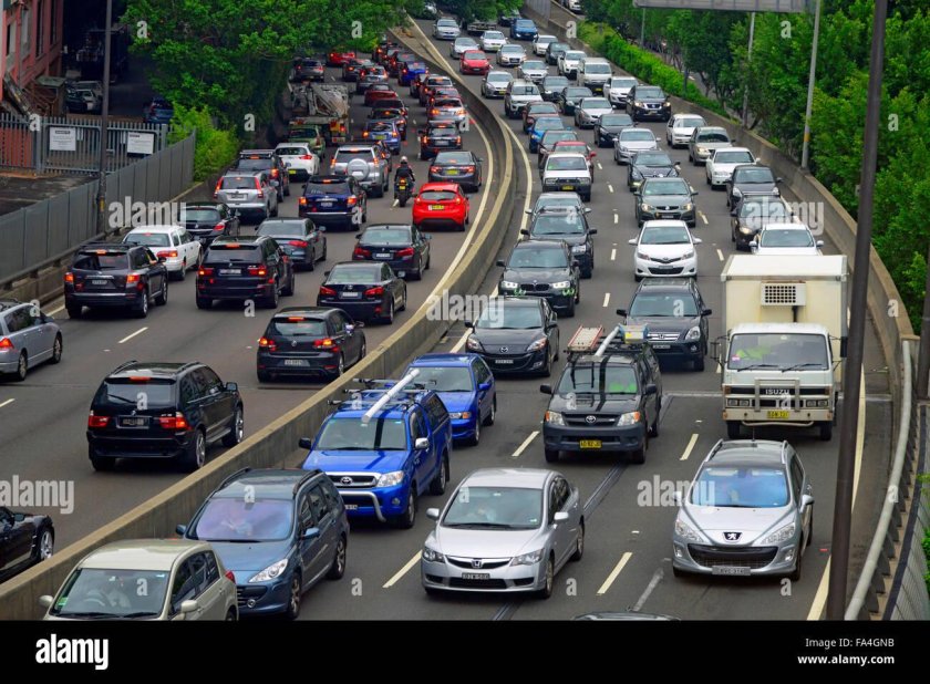 Автомобильное движение в Австралии