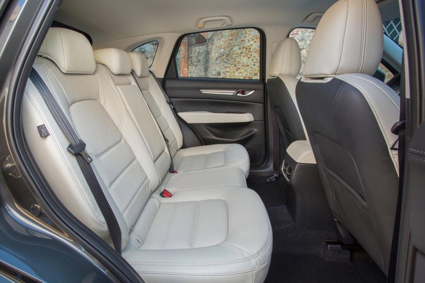 Мазда СХ 5 светлый салон