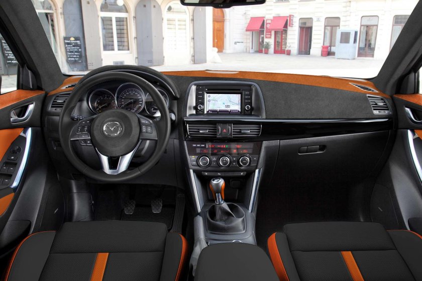 Мазда СХ-5 интерьер салона