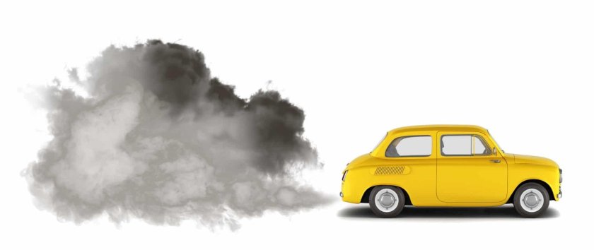 Выхлопной ГАЗ автомобиля