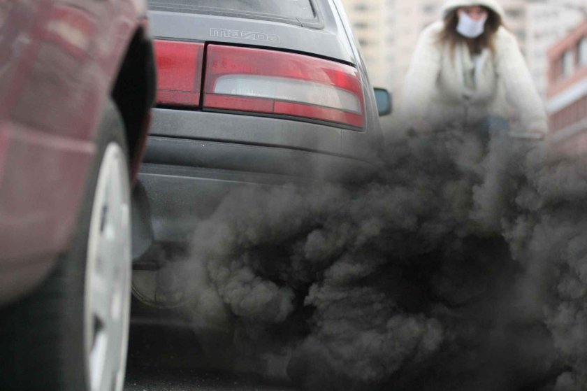 Загрязнение воздуха машинами