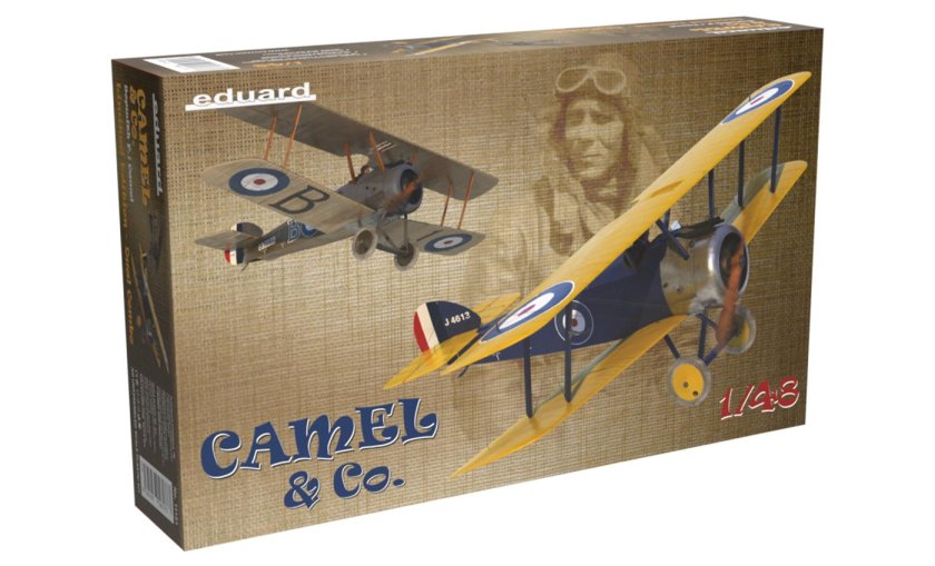 "Revell" 03906 модель сборная одноместный истребитель Sopwith 2f.1 Camel 1/48