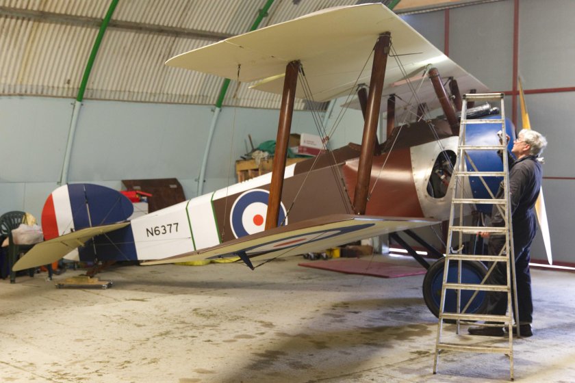 Sopwith Camel f.1 Cockpit