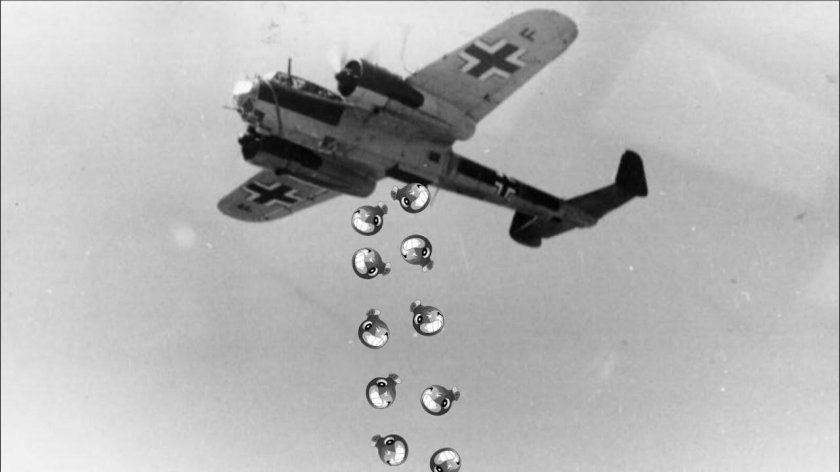 Junkers ju 87 бомбометание