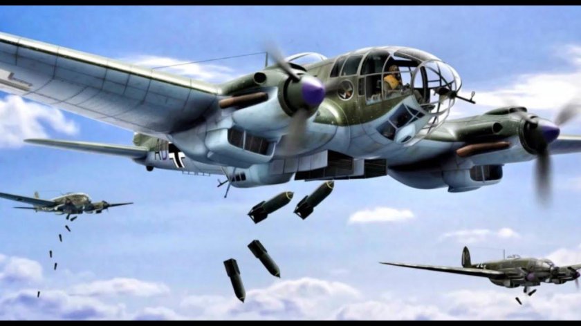 Хейнкель 111 бомбардировщик