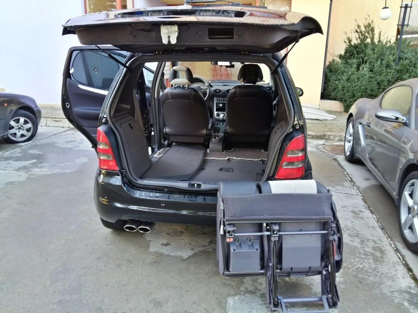 Mercedes Benz a170 2004 багажник