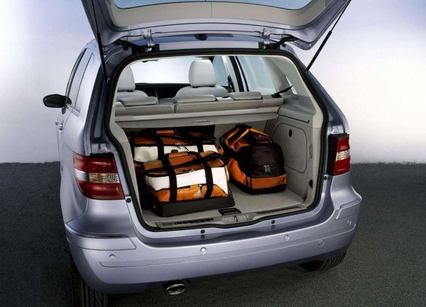 Mercedes-Benz b-class багажник