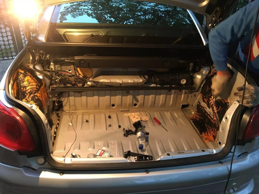 Пежо 206 багажник