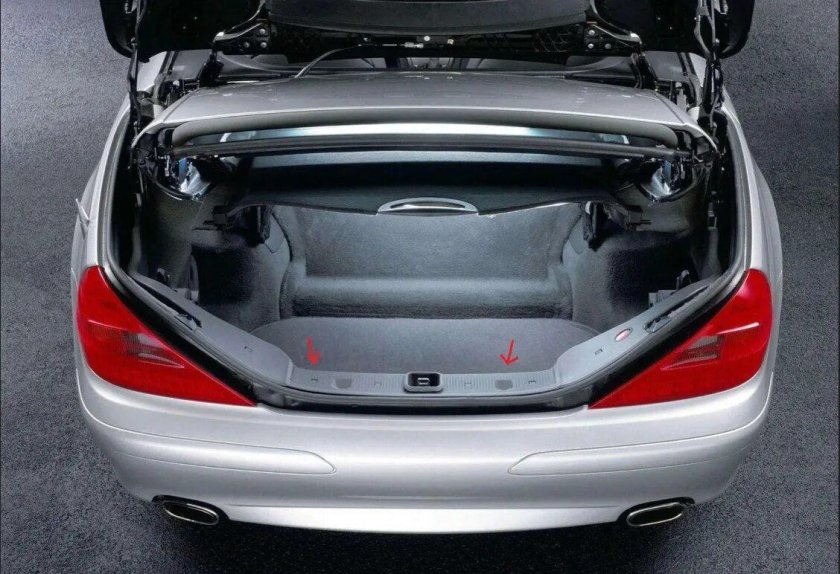 Mersedes sl350 багажник