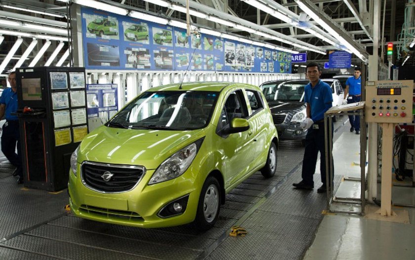 Автомобили GM Uzbekistan