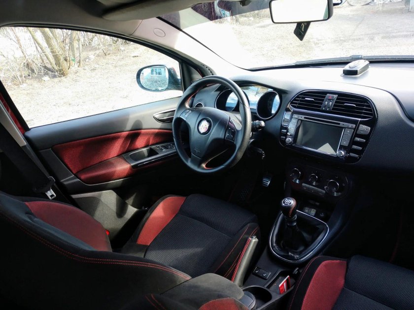 Fiat Bravo 2007 салон