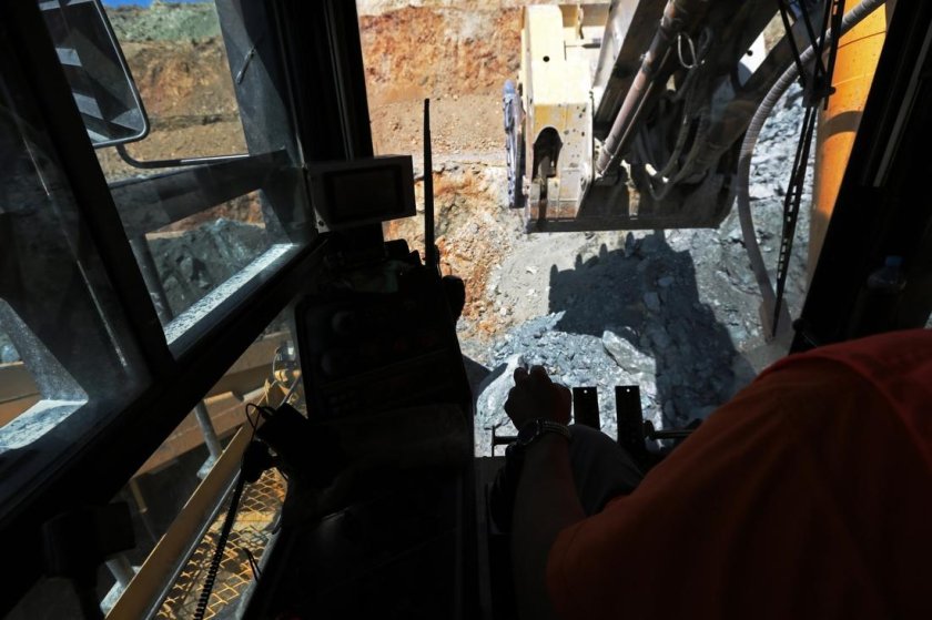 Кабина экскаватора