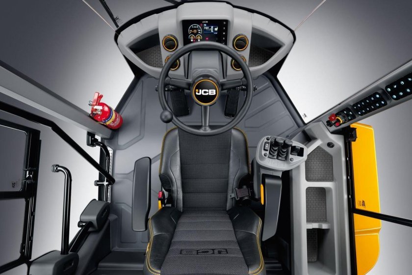 JCB 4cx кабина