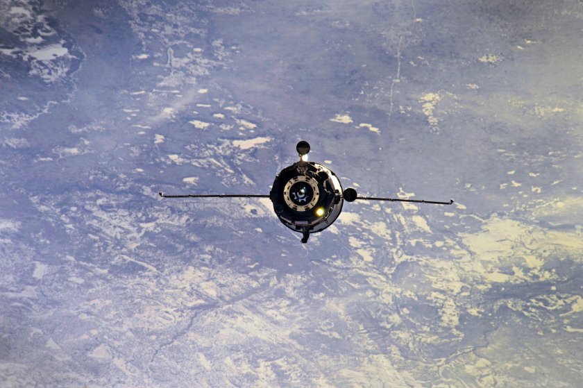 Корабль Прогресс МС В космосе