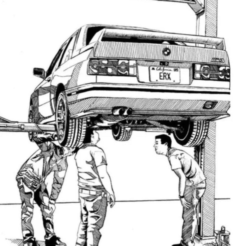 Автосервис карикатура