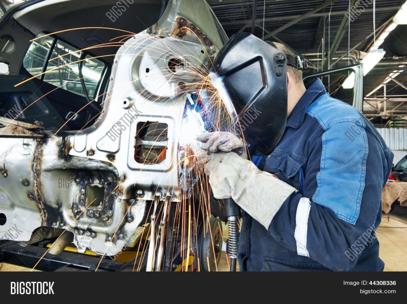 Сварка автомобиля