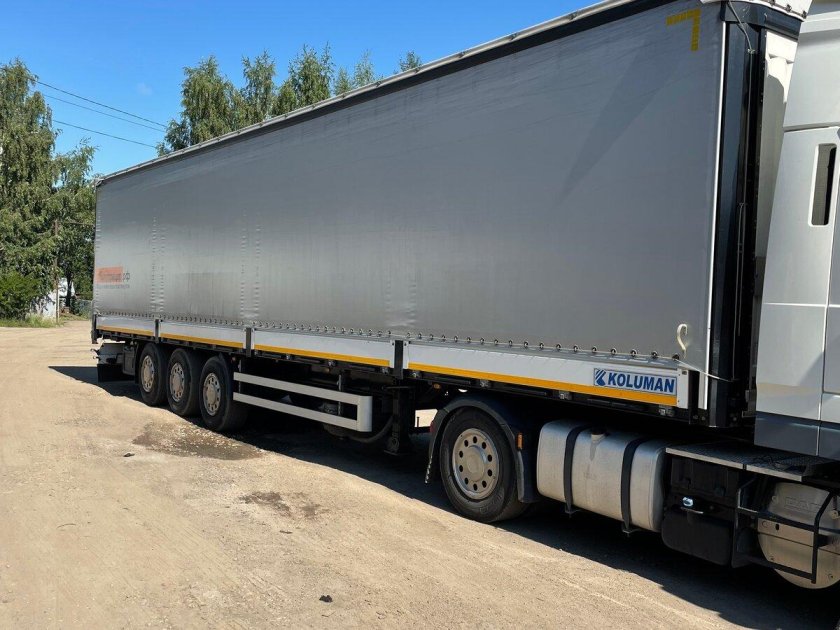 Шторно-бортовой полуприцеп