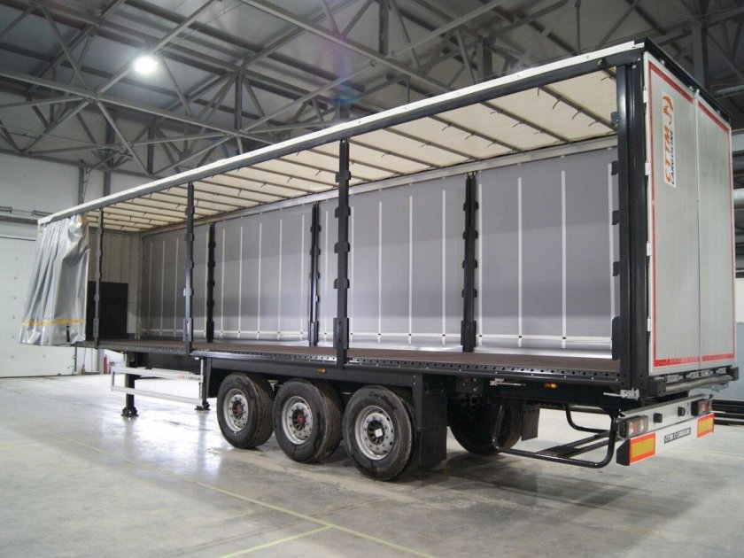 ЦТТМ шторный полуприцеп