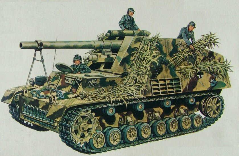 Немецкая САУ Насхорн