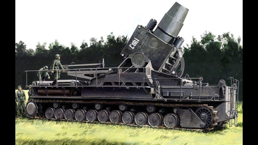 Карл самоходная мортира