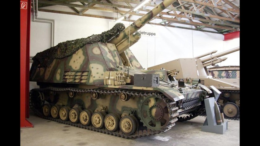 150-Мм самоходная гаубица «Хуммель».