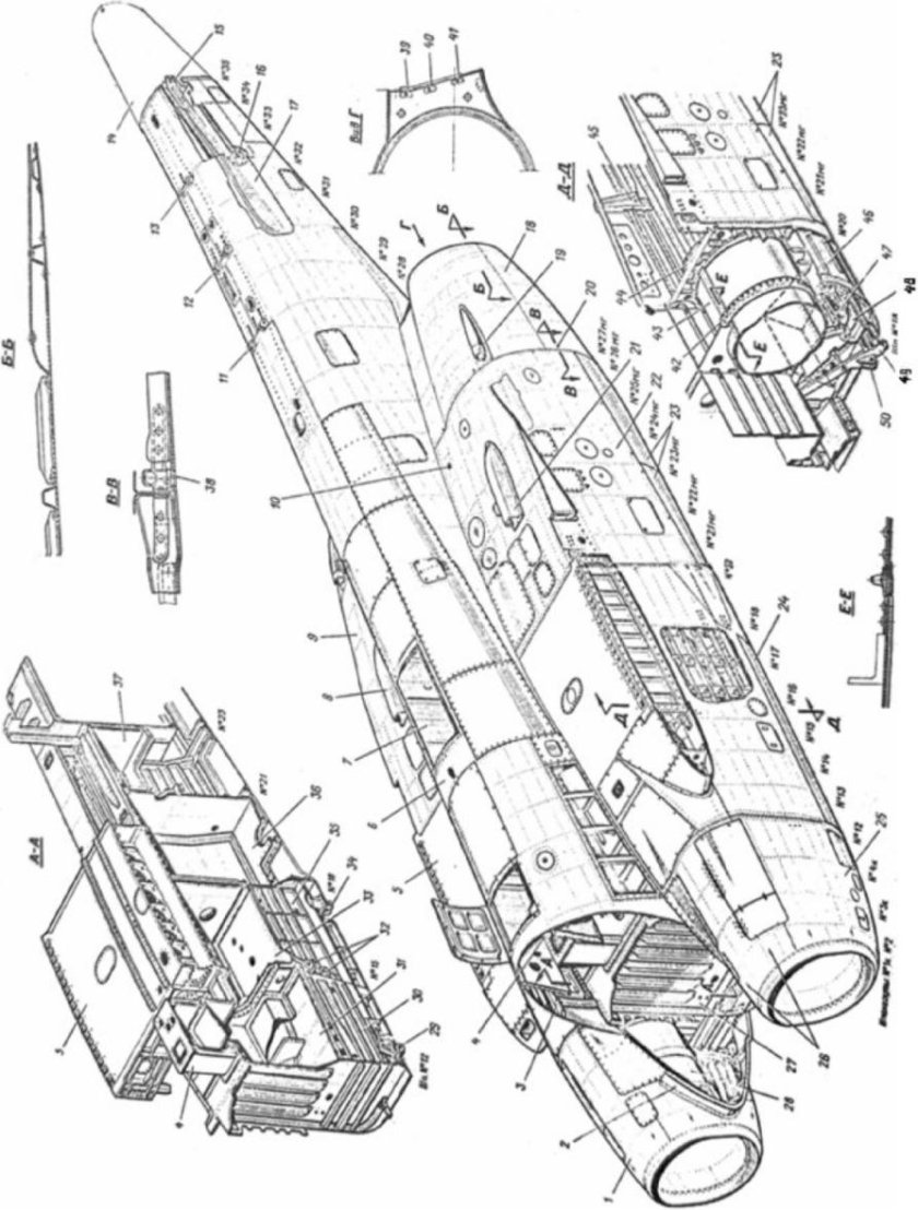 Су 25 конструкция фюзеляжа