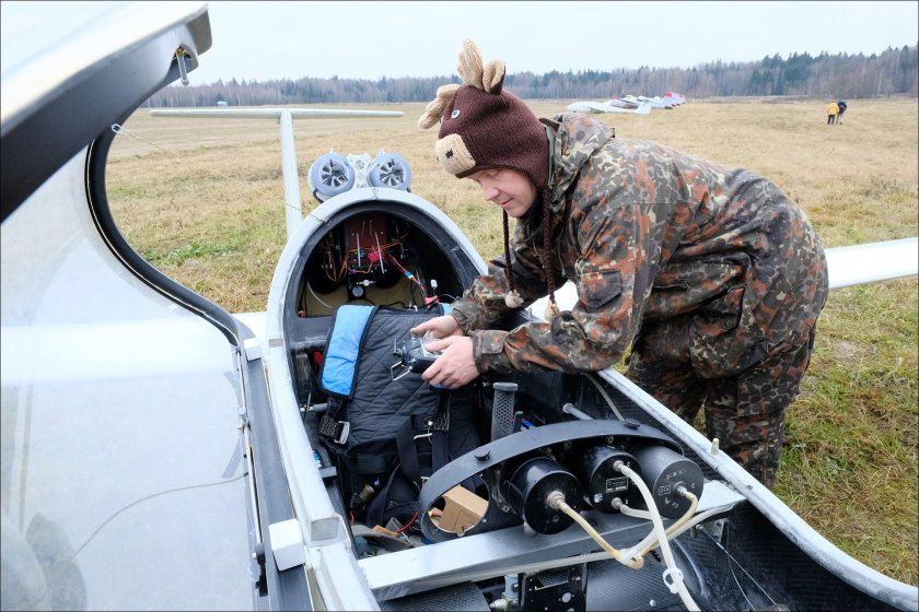 Реактивный планер 115 кг