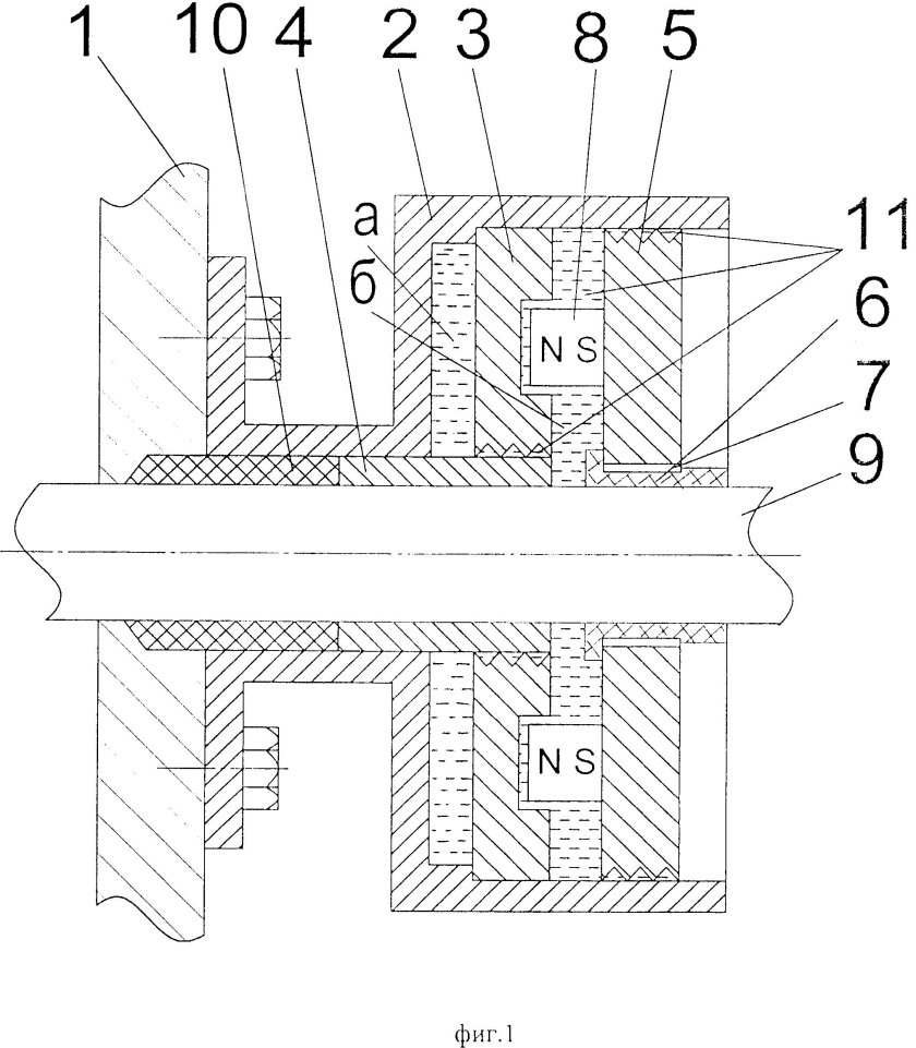 Сальниковое уплотнение вала мешалки чертеж