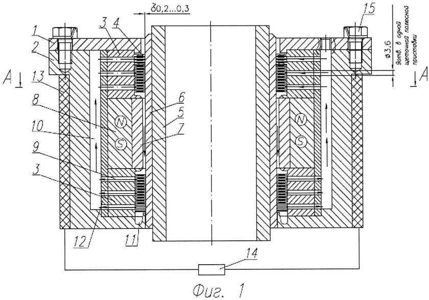 Магнитожидкостное уплотнение вала