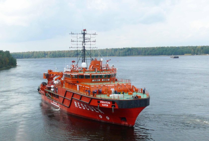 Многофункциональное аварийно-спасательное судно проекта mpsv07