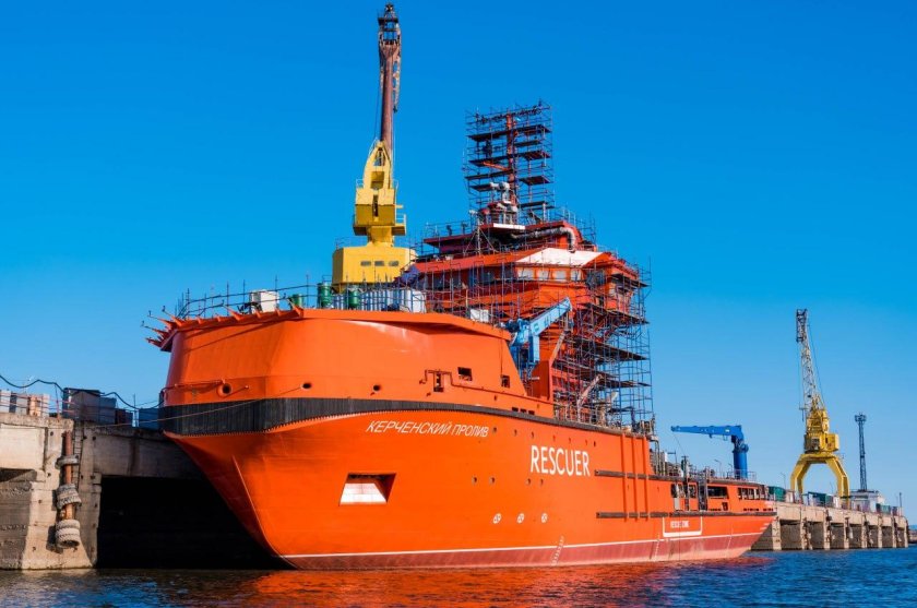 Многофункциональное аварийно-спасательное судно «mpsv06»