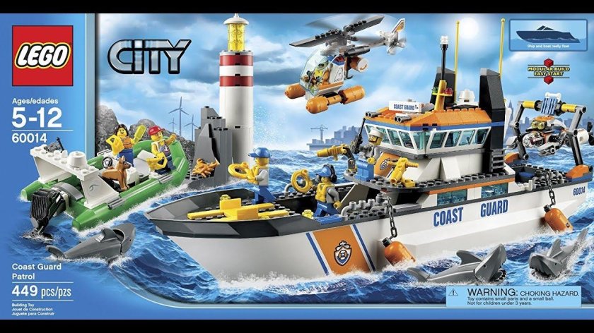 LEGO 60014 Coast Guard Patrol -