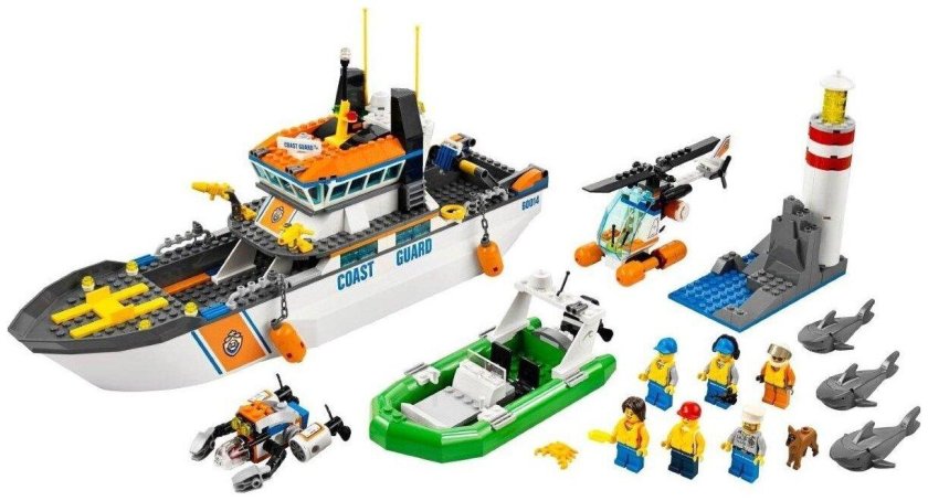 LEGO 60014 Coast Guard Patrol -
