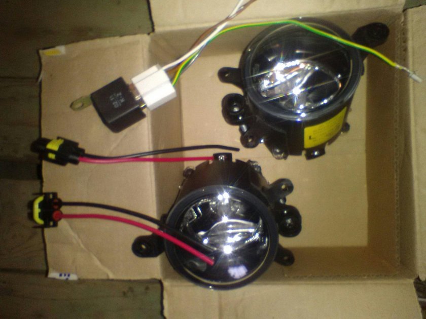 Диодные противотуманки ГАЗ 3302 бизнес