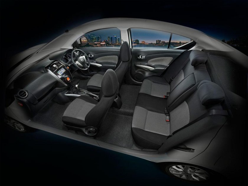 Nissan Almera 2015 салон