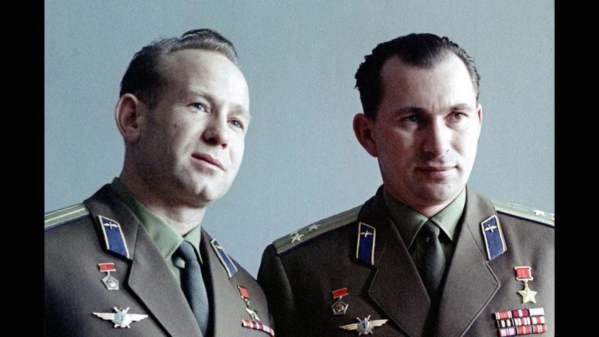 Алексей Леонов и Павел Беляев