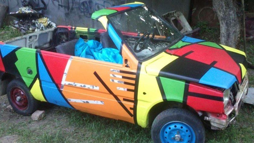 Ока-1111 пикап багги