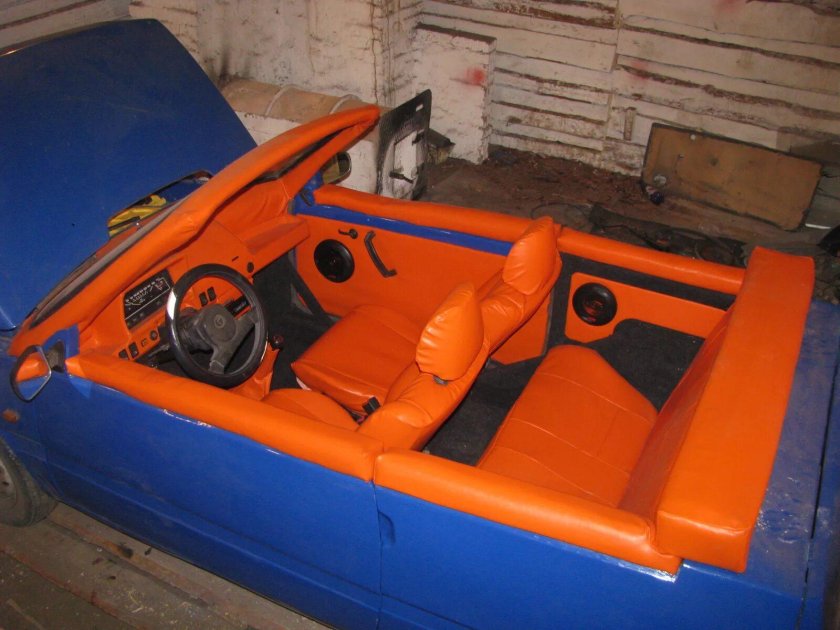 Ока кабриолет белая