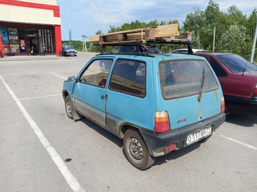 Багажник на крышу ВАЗ 11113 Ока