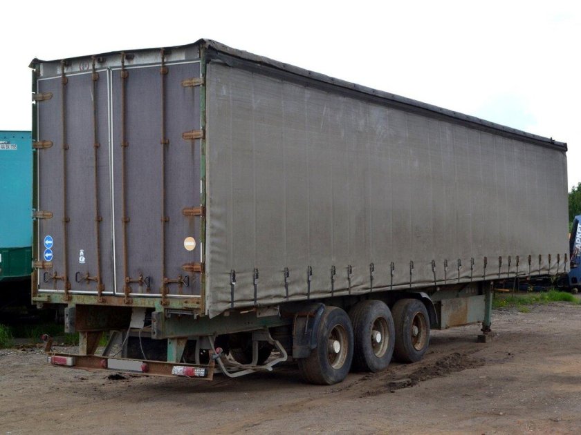 Фрюхауф полуприцеп