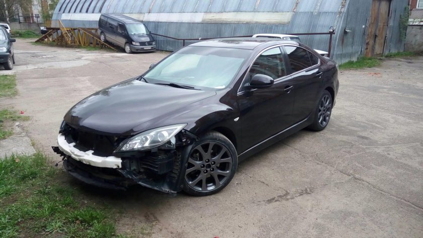 R18 Mazda 6 GH черная