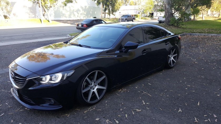 Мазда 6 на ВОССЕНАХ