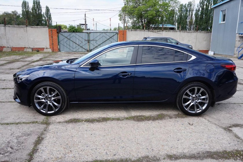 Черные диски Мазда 6 GJ