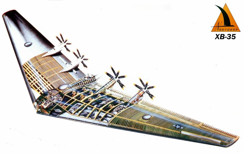 Бомбардировщик Нортроп YB-49