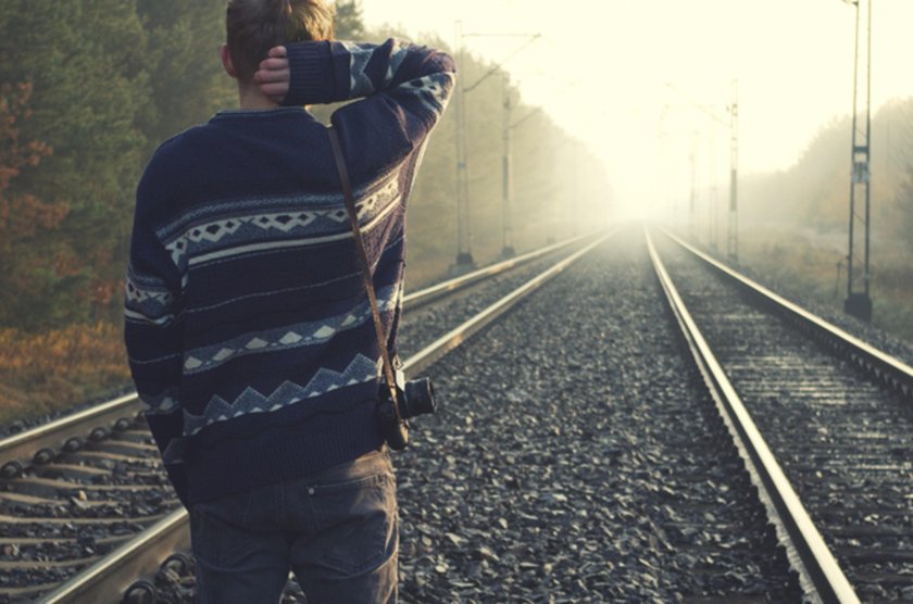 Парень со спины