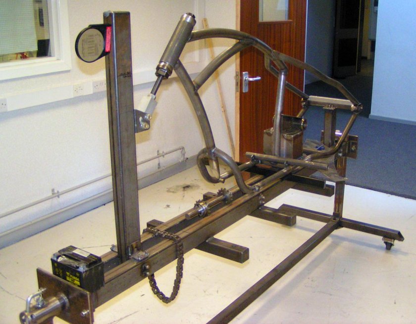 Стапель для сварки рамы мотоцикла Урал